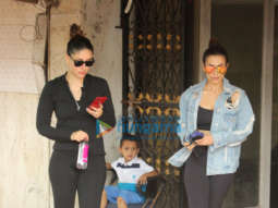 Kareena Kapoor Khan, Malaika Arora and Rhea Chakraborty snapped at the gym