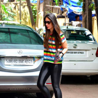 Kareena Kapoor Khan and Malaika Arora spotted at the gym in Bandra