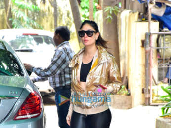 Kareena Kapoor Khan snapped at the gym in Bandra