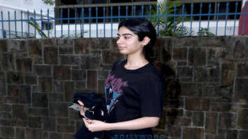 Khushi Kapoor spotted at Sanjay Kapoor’s house in Juhu