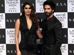 Lakme Fashion Week: Shahid Kapoor & Disha Patani walk the on Amit Aggarwal on day 3
