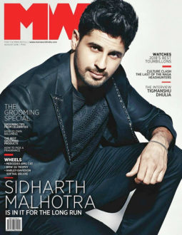 Sidharth Malhotra On The Cover Of MW