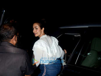 Malaika Arora spotted at Bastian in Bandra