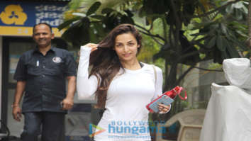 Malaika Arora spotted at the gym in Bandra