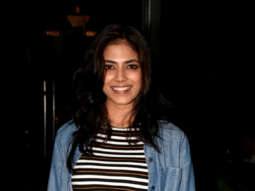 Malavika Mohanan snapped at Silver Beach Cafe
