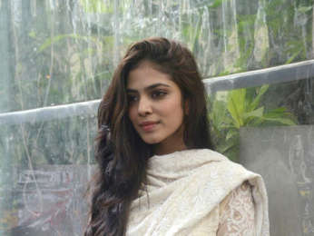 Malavika Mohanan snapped at Kitchen Garden in Bandra