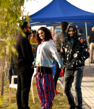 On The Sets Of The Movie Manmarziyaan