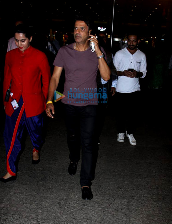 Manoj Bajpayee, Taapsee Pannu and others snapped at the airport