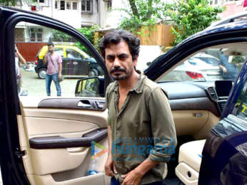 Nawazuddin Siddiqui snapped in Bandra for a shoot