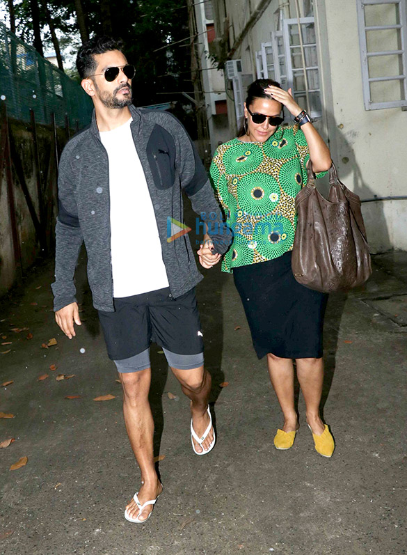 Neha Dhupia and Angad Bedi spotted in Bandra Neha Dhupia and Angad Bedi spotted in Bandra