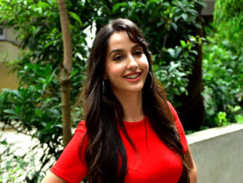 Nora Fatehi snapped at Maddock Films' office in Bandra