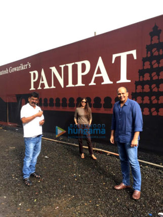 On The Sets Of The Movie Panipat