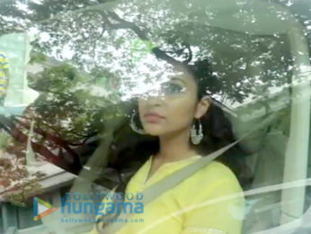 Parineeti Chopra snapped at Priyanka Chopra's house