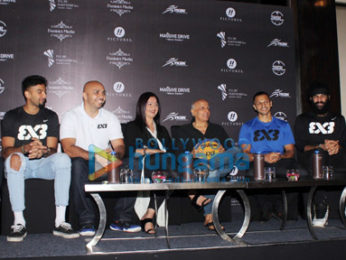 Pooja Bhatt, Mahesh Bhatt and Rohit Bakshi for a press meet with Team ‘Delhi 3BL’