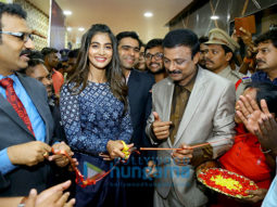 Pooja Hegde inaugurates Carnival Cinemas’ 3-screen multiplex at Ravi Priya Mall in Ongole, Andhra Pradesh