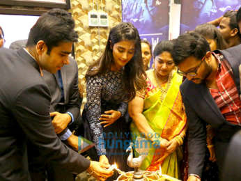 Pooja Hegde inaugurates Carnival Cinemas' 3-screen multiplex at Ravi Priya Mall in Ongole, Andhra Pradesh