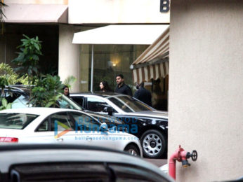 Priyanka Chopra, Nick Jonas and with family snapped at St. Catherine's orphanage in Andheri