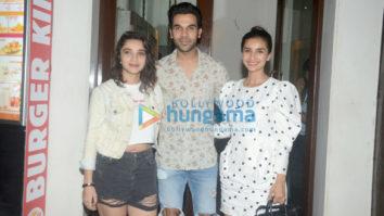 Rajkummar Rao and Patralekha snapped at Bastian in Bandra