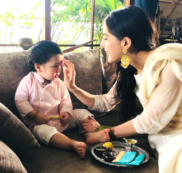 Rakshabandhan 2018 Sara Ali Khan, Ibrahim Ali Khan celebrate Rakhi with little ones Taimur Ali Khan and Inaaya Naumi Kemmu-