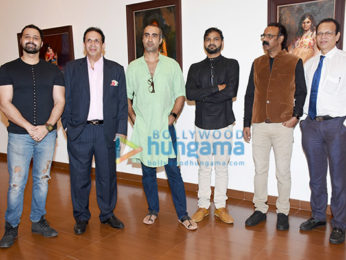 Ranvir Shorey, Parvez Damania & Ashok Dhamankar grace Vishwa Sahni and Sonu Gupta's solo art shows