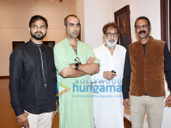Ranvir Shorey, Parvez Damania & Ashok Dhamankar grace Vishwa Sahni and Sonu Gupta's solo art shows