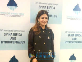 Raveena Tandon graces the 28th International Convention on Spina Bifida and Hydrocephalus in Delhi