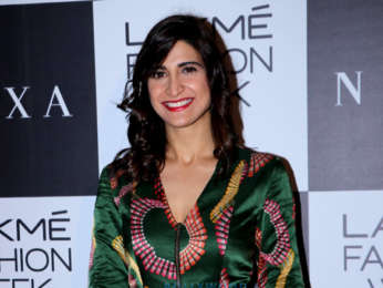 Celebs grace Urvashi Juneja's show at the Lakme Fashion Week