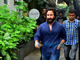 Saif Ali Khan snapped in Bandra