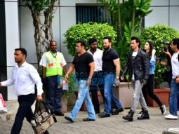 Salman Khan, Aayush Sharma, Warina Hussain and others snapped at the Kalina airport