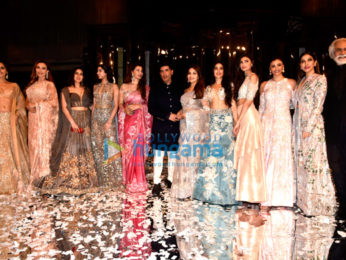 Salman Khan and Katrina Kaif walks the ramp for Manish Malhotra’s fashion show