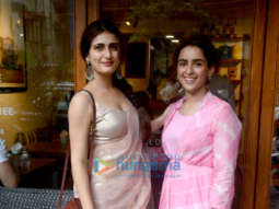 Sanya Malhotra and Fatima Sana Shaikh snapped at Sequel