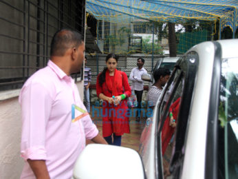Sara Ali Khan snapped outside her dance class