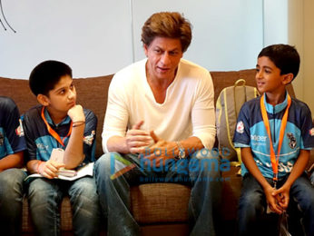 Shah Rukh Khan meets survivors of childhood cancer