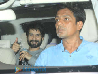 Shahid Kapoor Spotted at Sunny Super Sound