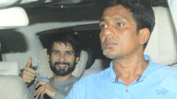 Shahid Kapoor spotted at Sunny Super Sound