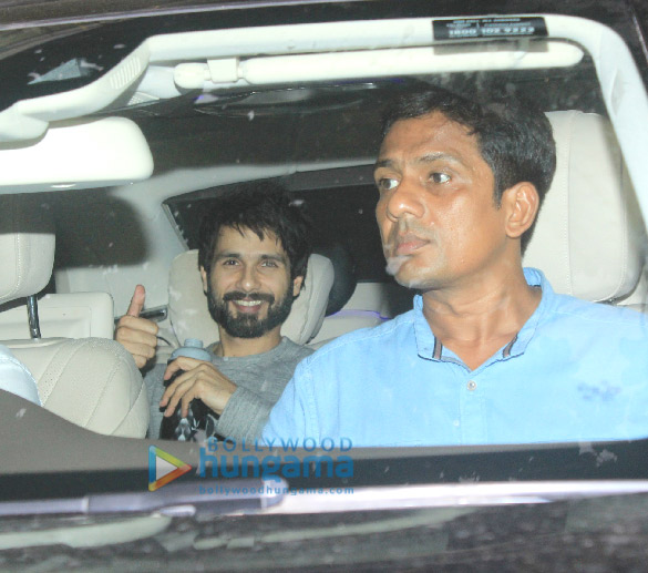 shahid kapoor spotted at sunny super sound 5