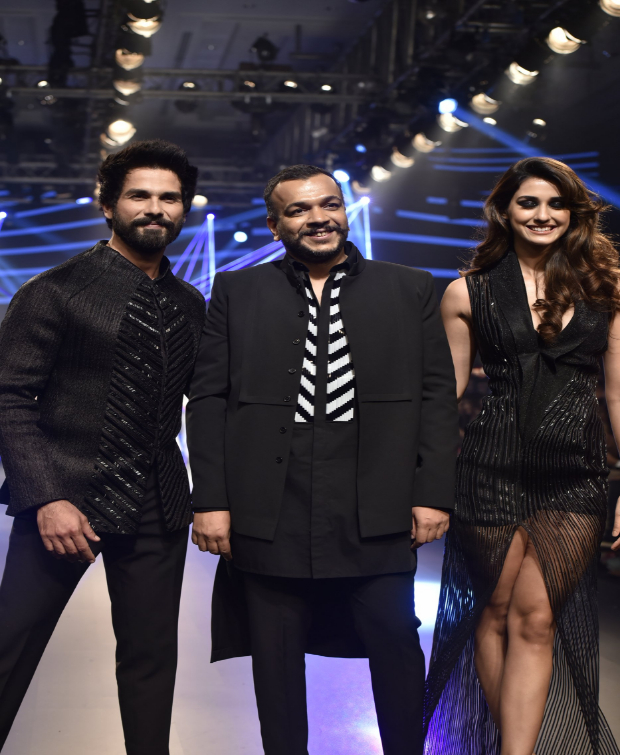 Shahid Kapoor and Disha Patani for Amit Aggarwal