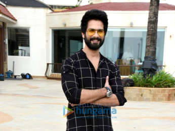 Shahid Kapoor and Shraddha Kapoor snapped promoting their film Batti Gul Meter Chalu