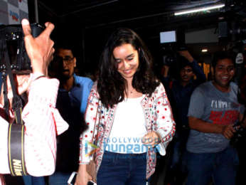 Shahid Kapoor and Shraddha Kapoor spotted at Sunny Super Sound in Juhu
