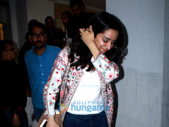 Shahid Kapoor and Shraddha Kapoor spotted at Sunny Super Sound in Juhu
