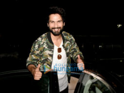 Shahid Kapoor snapped at Sun and Sand Hotel in Juhu