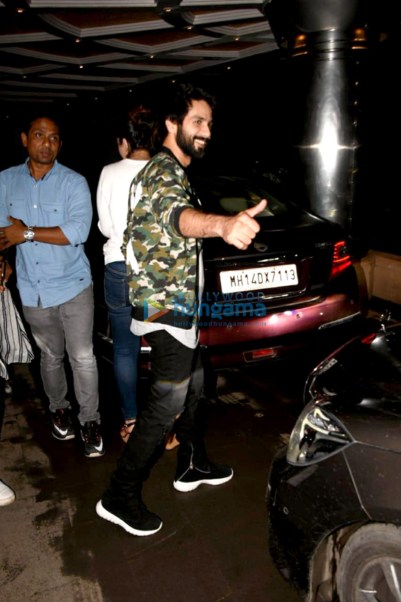 shahid kapoor snapped at sun and sand hotel in juhu 3