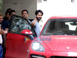 Shahid Kapoor snapped in Bandra