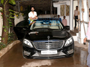 Shahid Kapoor snapped in Mumbai