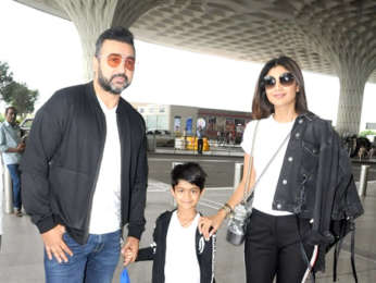 Shilpa Shetty, Raj Kundra, Tripti Dimri & Avinash Tiwari snapped at the airport