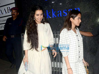 Shraddha Kapoor snapped at Hakkasan in Bandra