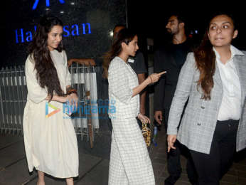 Shraddha Kapoor snapped at Hakkasan in Bandra