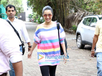 Shraddha Kapoor snapped at Sunny Super Sound in Juhu