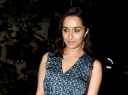 Shraddha Kapoor snapped post dubbing session