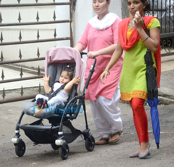 Soha Ali Khan’s daughter baby Inaaya spotted in Khar Soha Ali Khan’s daughter baby Inaaya spotted in Khar